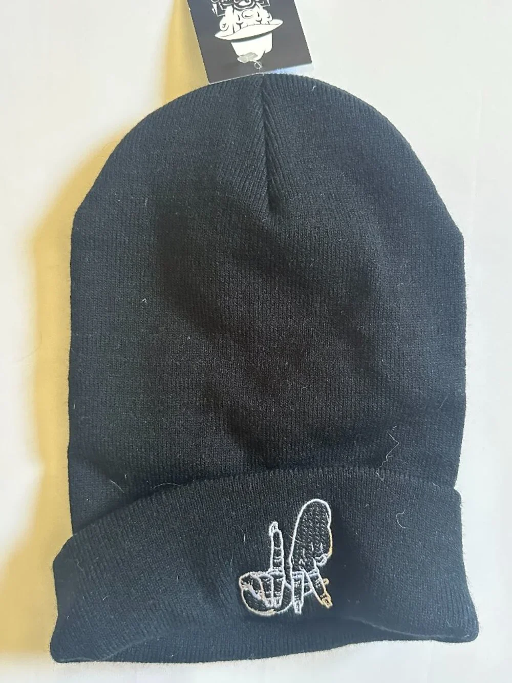 Black Los Angeles LA Beanie NWT